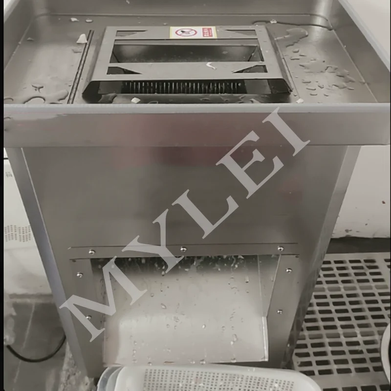 Automatic Fresh Beef Jerky Slicer/Flake Pork Meat Mutton Cutting Slicing Machine/Chicken Breast Slice Making Machine