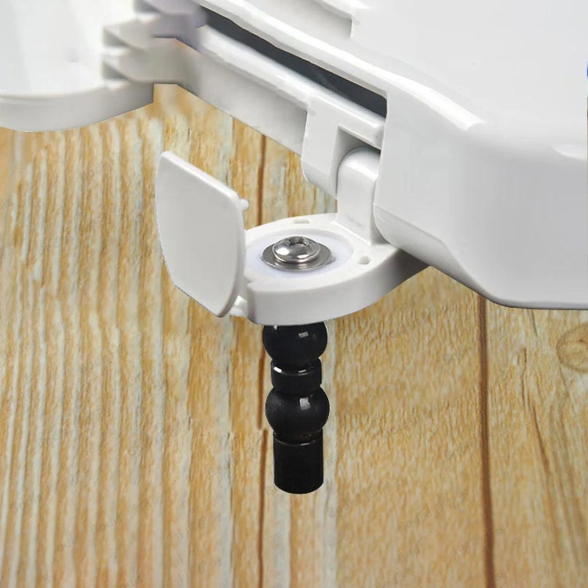 

4Pcs Fixed Toilet Lid Screw Rubber and Stainless Steel Expansion Most Standard Toilets Seat Cover Installation