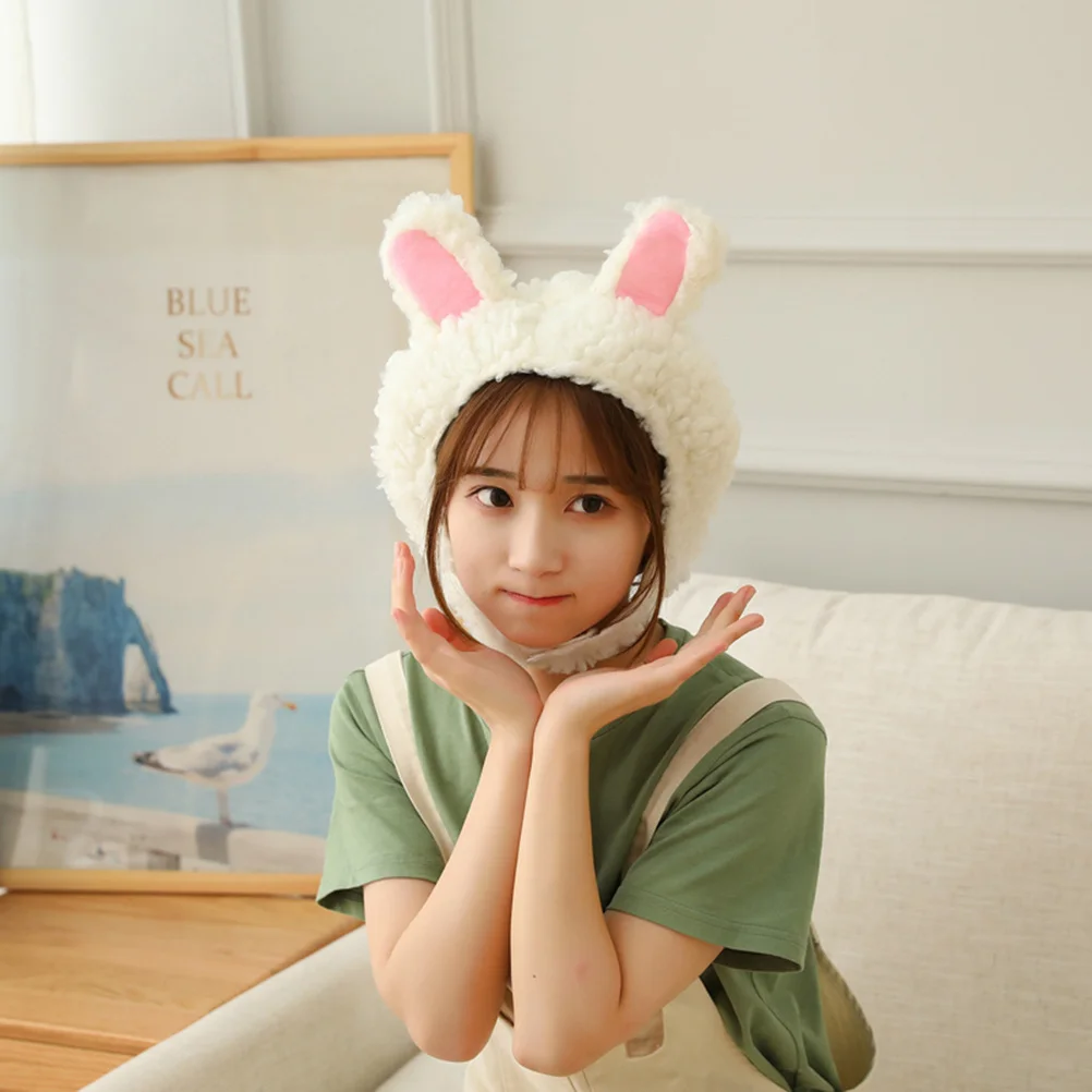 

Ear Hat Warm Winter Beanie For Fashion Headdress Outdoor Activities Creative Fashion Accessory Lightweight Cap