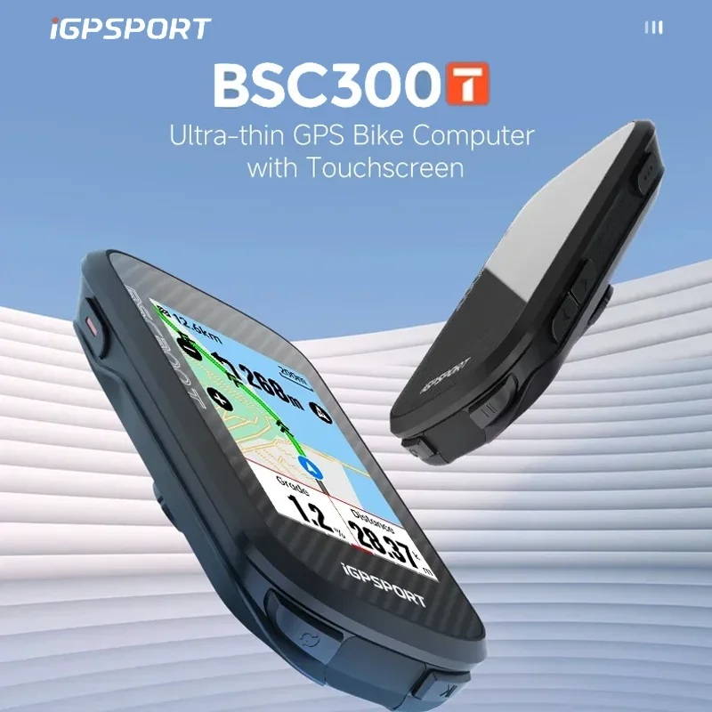 iGPSPORT BSC300T M80 SPD CAD HR40 HR70 Touch-screen Bike Computer Global Colorful Map Wireless Cycling Computer  Support E-bike