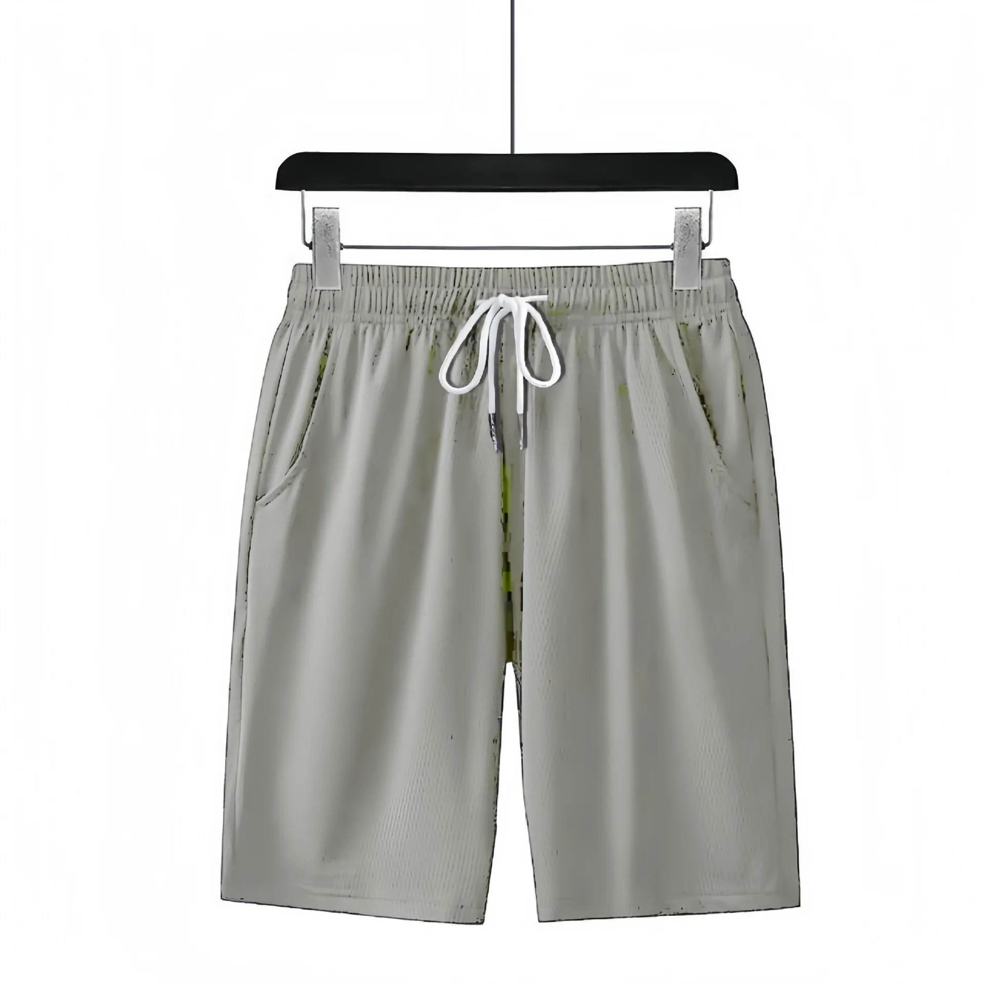 2025 NEW Fitness sports Shorts Man Summer Gyms Workout Male Breathable Mesh shorts Quick Dry Beach Short Pants men Sportswear image 2