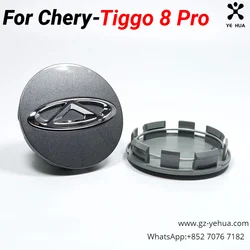 For Chery Tiggo 8 Tiggo 7 Wheel Caps Center Caps for Alloy Wheels and Rims Wheel Disc Plug Plugs Cap Covers Tires Parts Auto