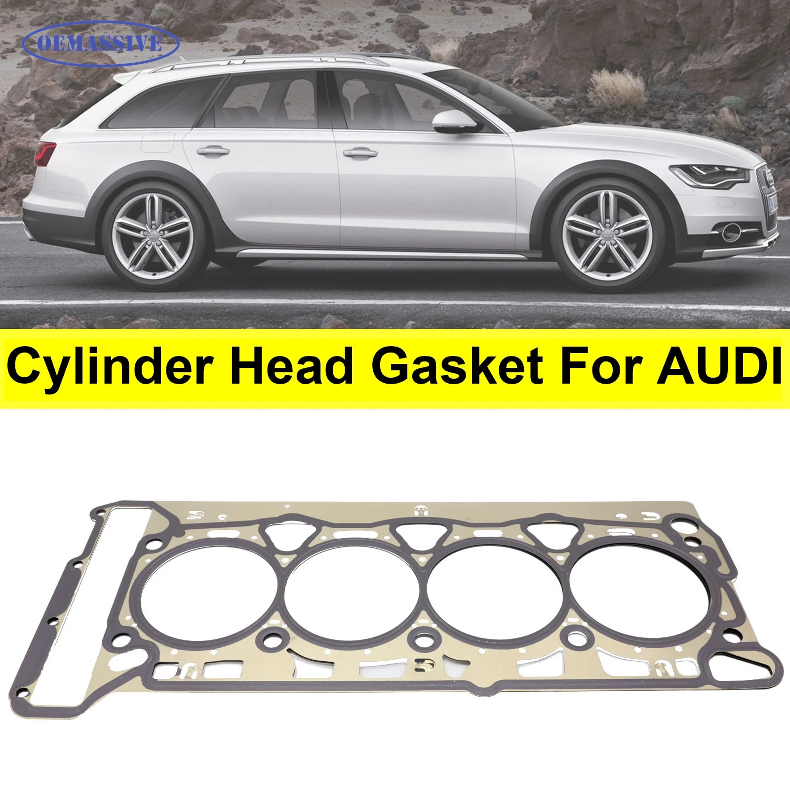 Car Engine Cylinder Head Gasket Fit For VW GTI Jetta GLI AUDI Q5 A4 A5 A6 1.8 2.0T 2006-2018 06H103383AD 06H103383AC 06H103383AA