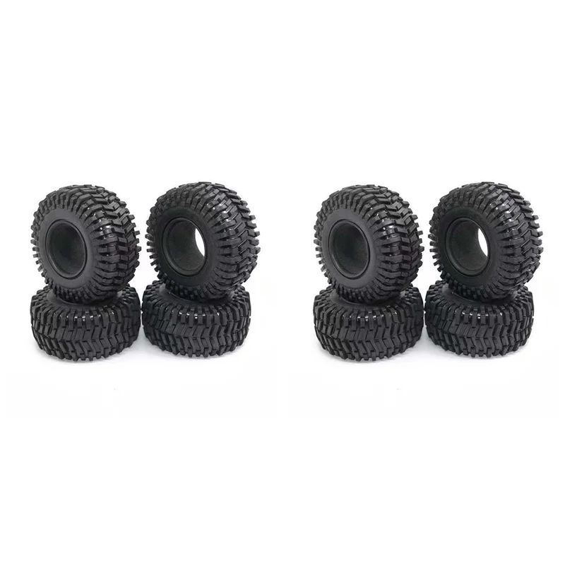 

A30F-8PCS 125 мм 2,2-дюймовые резиновые колеса, шины для 1/10 RC гусеничного автомобиля, осевой SCX10 90046 RR10 Wraith Traxxas TRX4 TRX-6