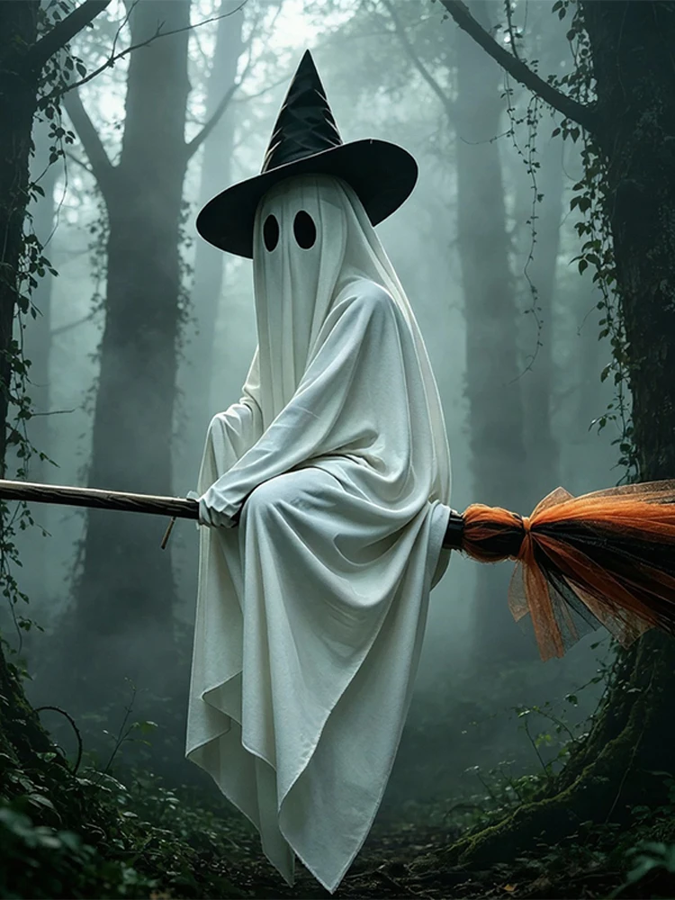Escobas Voladoras de Halloween - Lighting Decor House reseña y precio
