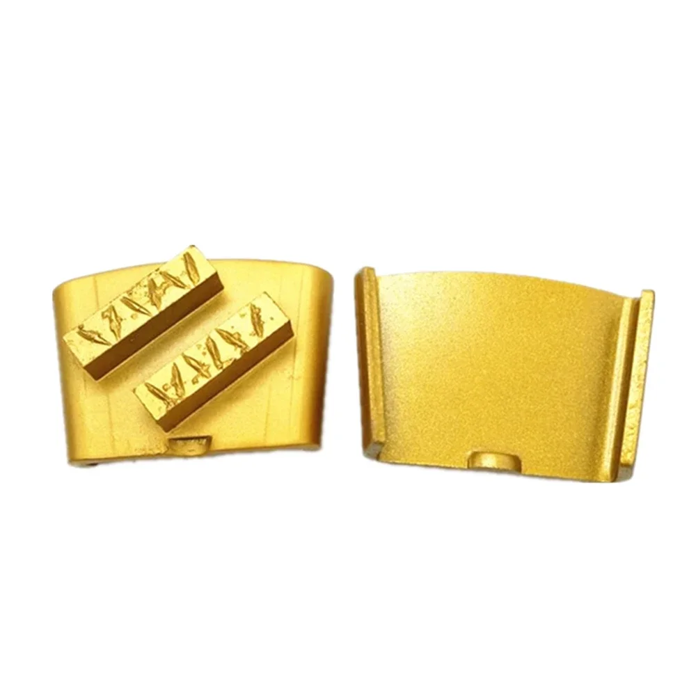 

Fast Lock EZ Тип PCD Алмазные шлифовальные подушечки с двумя разъемными сегментами для удаления эпоксидного покрытия бетона, клеевой краски, 12 шт.