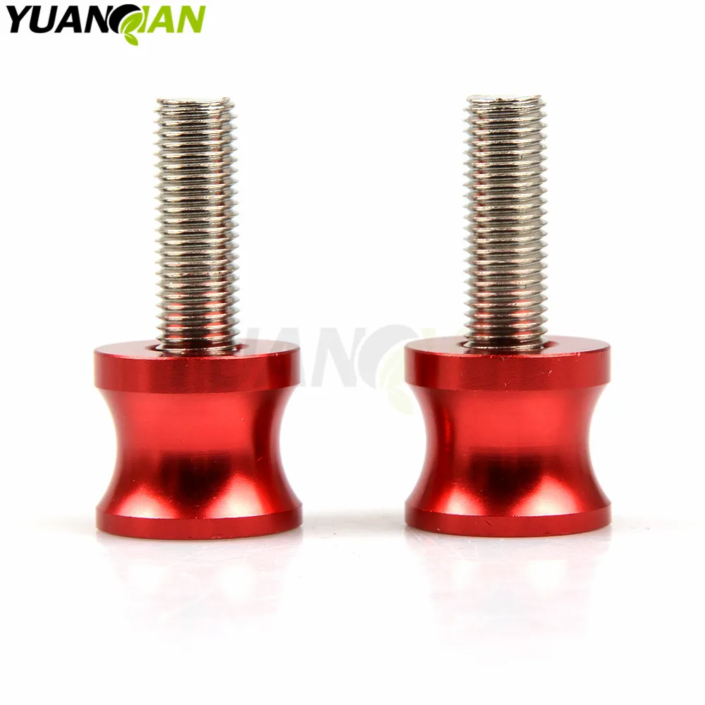 Motorcycle part CNC Aluminum Swingarm Spools Slider For honda yamaha Kawasaki z750 Z800 Z1000 Suzuki Ducati XT660 WR250 WR125