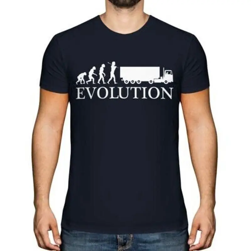 

Evolution Of Man Truck Men's T-Shirt Top Gift Truck Truck