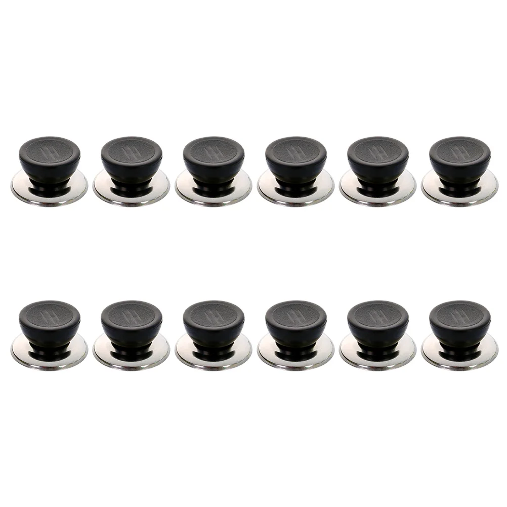 

12PCS Pot Lid Knobs High Quality Material Replacement Handles Universal Cookware Parts Plastic Metal Anti Hot Kitchen Gadgets