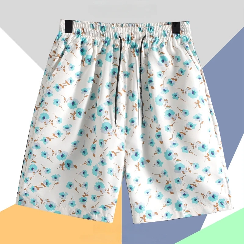 

Summer Beach Shorts Casual Outdoor Wear Quick-Drying Sanya Travel Surfing Holiday Lazy Style Men's Shorts