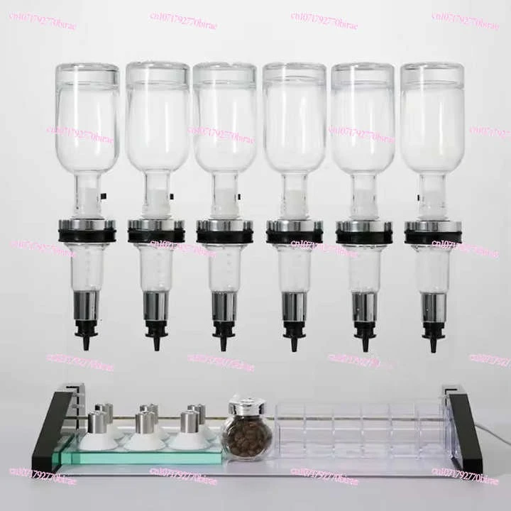 

Design Cheap 12 Bottles of Perfume Dispenser Bottle Filling Machine Perfume Bar
