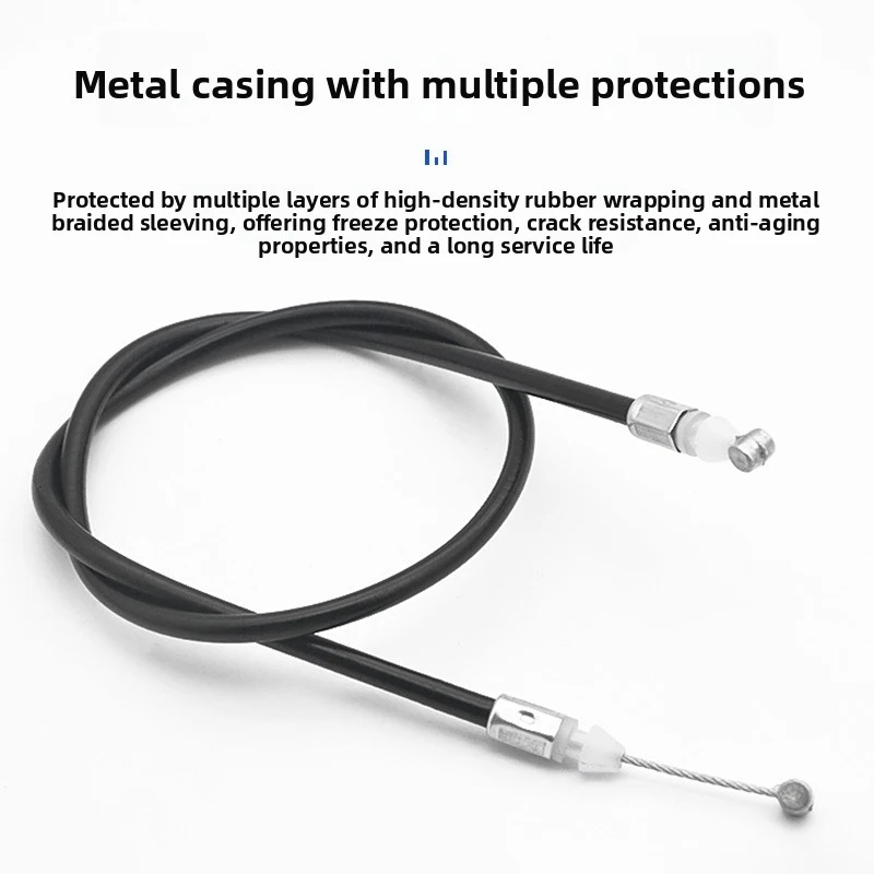 Motorcycle Scooter Seat Bucket Cable Seat Lock Release Cable 25cm 35cm 45cm 53cm 60cm Universal Replacement Parts.
