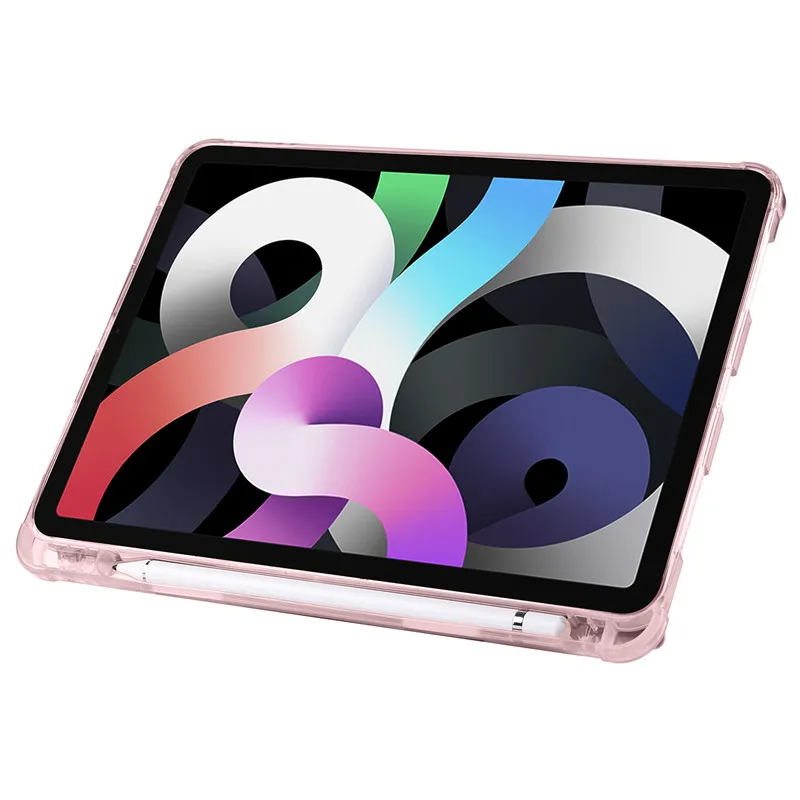 For iPad Case 10th Generation PU Leather TPU Back Fold Stand Cover For iPad 11 10 10th 11th Generation A16 Case with Pen Holder