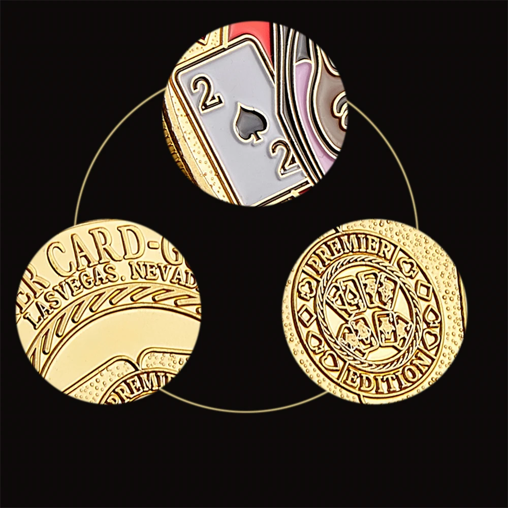 Entertaining "I'm A Donk" Poker Chip Colorful Casino Challenge Coin With Coin Capsule view 6