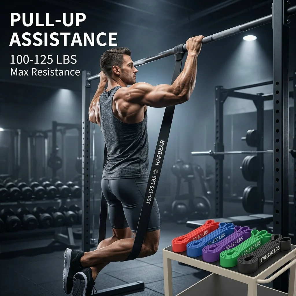 HAPBEAR Pull Up Assistentieban - Pull Up Assist Band recensie en prijs