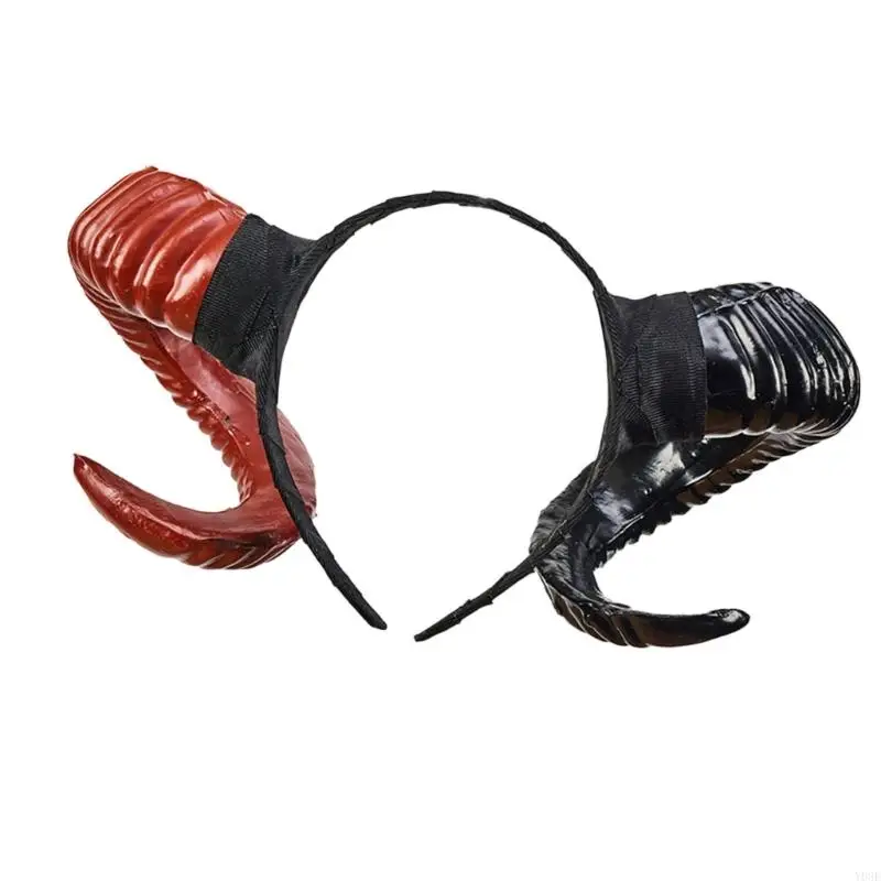 Elegantes Harz-Horn-Stirnband für Frauen und Mädchen, leichtes, bequemes Haar-Accessoire für den täglichen Gebrauch und Partys – Detail 3