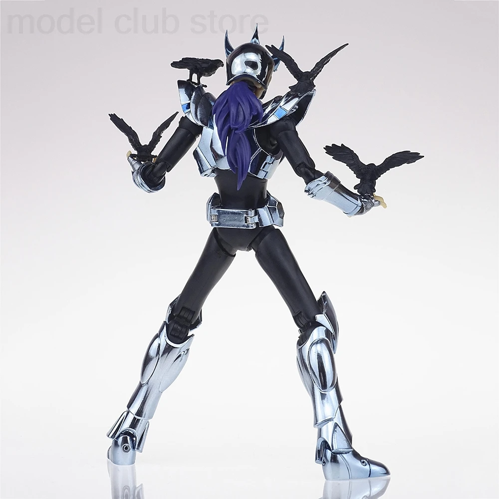Saint Seiya mythe tissu EX corbeau Jamian argent chevaliers du zodiaque Anime métal armure figurine jouets cadeau en stock modèle CS
