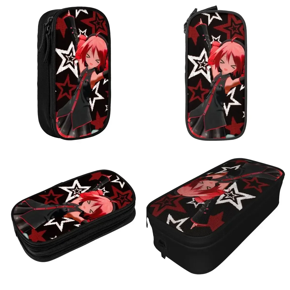 

Kawaii Kasane Teto Pencil Cases Creative Pen Holder Bags Student Big Capacity Office Gift Pencilcases