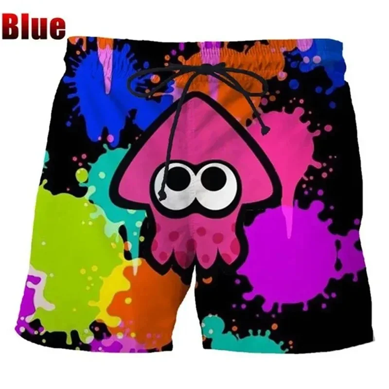 Summer Men's Shorts New Beach Shorts 3D Mushroom Printing Clothing Quick Dry Sports Men's Shorts Hawaiian Fashion Men's Clothing