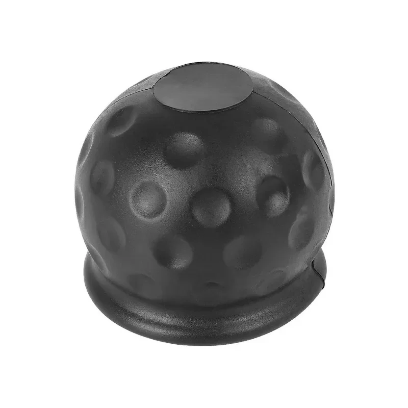 RV العربة العالمي 50 مللي متر سحب بار غطاء الكرة غطاء ل مقطورة غطاء كروي سحب بار غطاء وصلة كرة القطر حماية مقطورة سيارة اكسسوارات