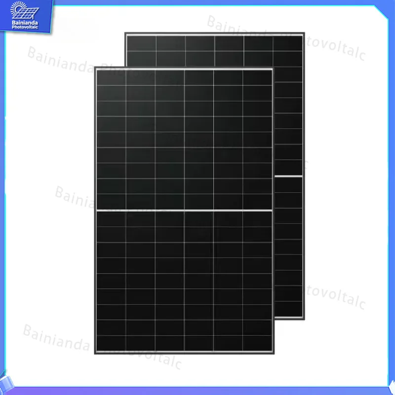 Panel solar monocristalino Hi-MOX6 LR7-54HTH 455W 460W 465W 470W 475W, módulo fotovoltaico bifacial PERC de alta eficiencia.