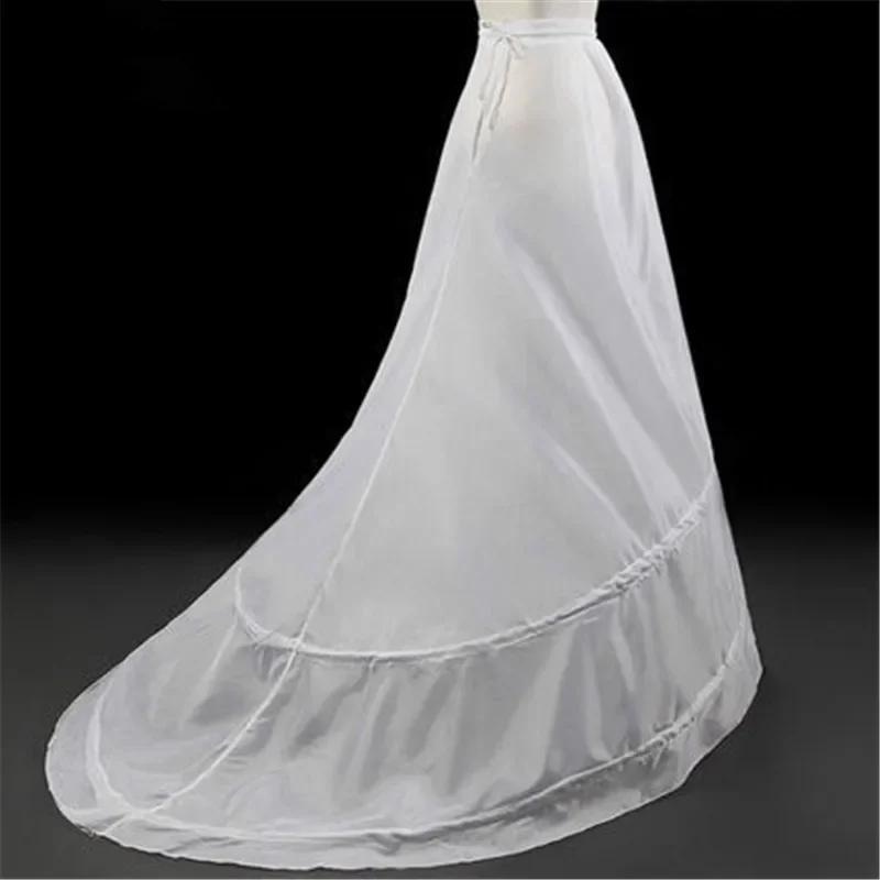 White Mermaid Petticoats for Wedding Dresses  Crinoline Jupon Women Underskirt Sottogonna Unterrock