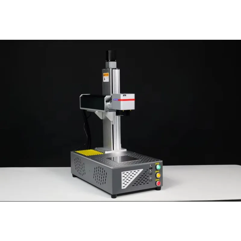 [Mais vendido] Alta precisão econômica 30w 50w 70 100 cnc máquina de gravação de feixe de metal e marcação de feixe de fibra para madeira e metal