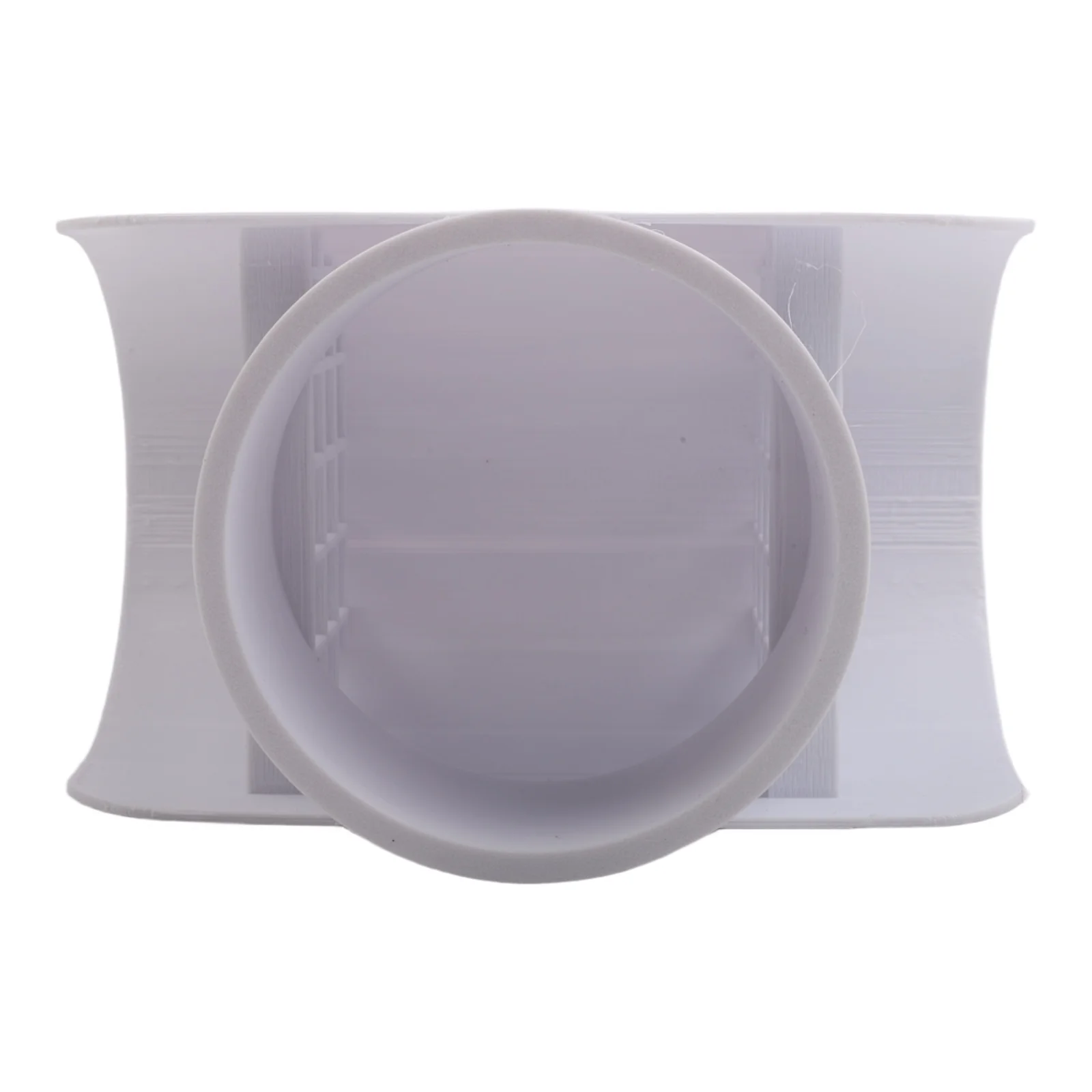 PVC For Radon Exhaust Cover Compatible with 3 Inch PVC Schedule 40 Ducts Outer Diameter 3.5 Inches for Outdoor Use