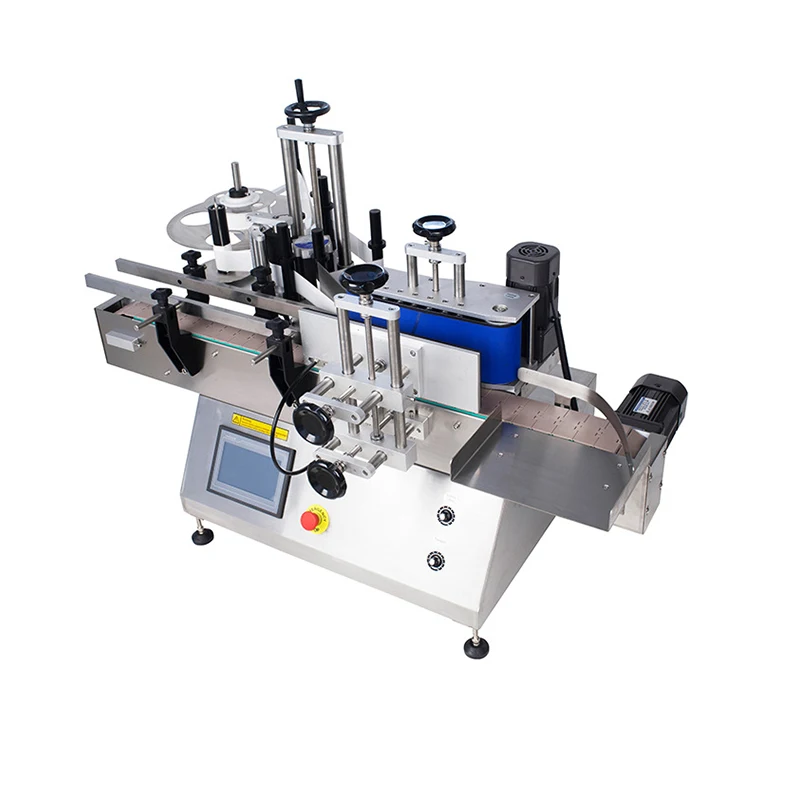 Table Round Bottle Labeling Machine MT-130 Automatic High-Speed Self-Adhesive Labeler for Glass Bottles & Cans