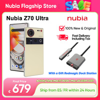 Nubia Z70 Ultra Smartphone 5G Snapdragon 8 Elite 6.85'' 144Hz OLED Display 6150mAh Battery 64MP Camera NFC IP69 Global Version