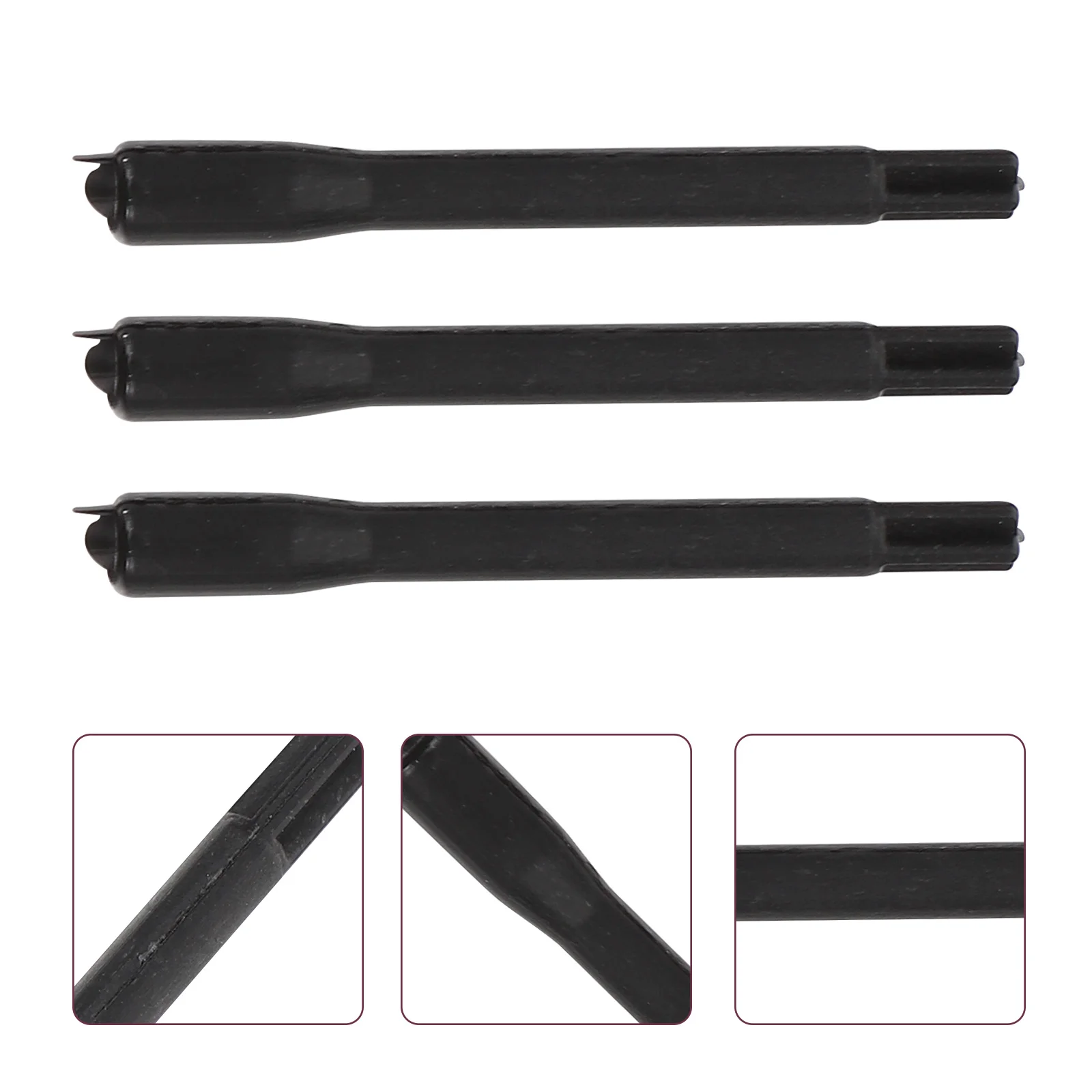 100 Pcs Paint Stir Sticks Tattoo Stirring Rod Rods Pigment Mixing for Liquid Craft Tools Black