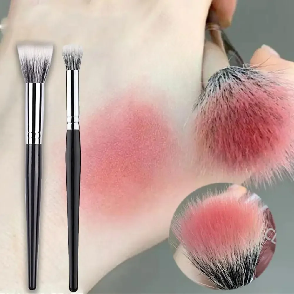 Stippling Highlight Brush Blush Goat Hair Multifunctional Concealer Mask Foundation Makeup Brushes Beauty Makeup Tool