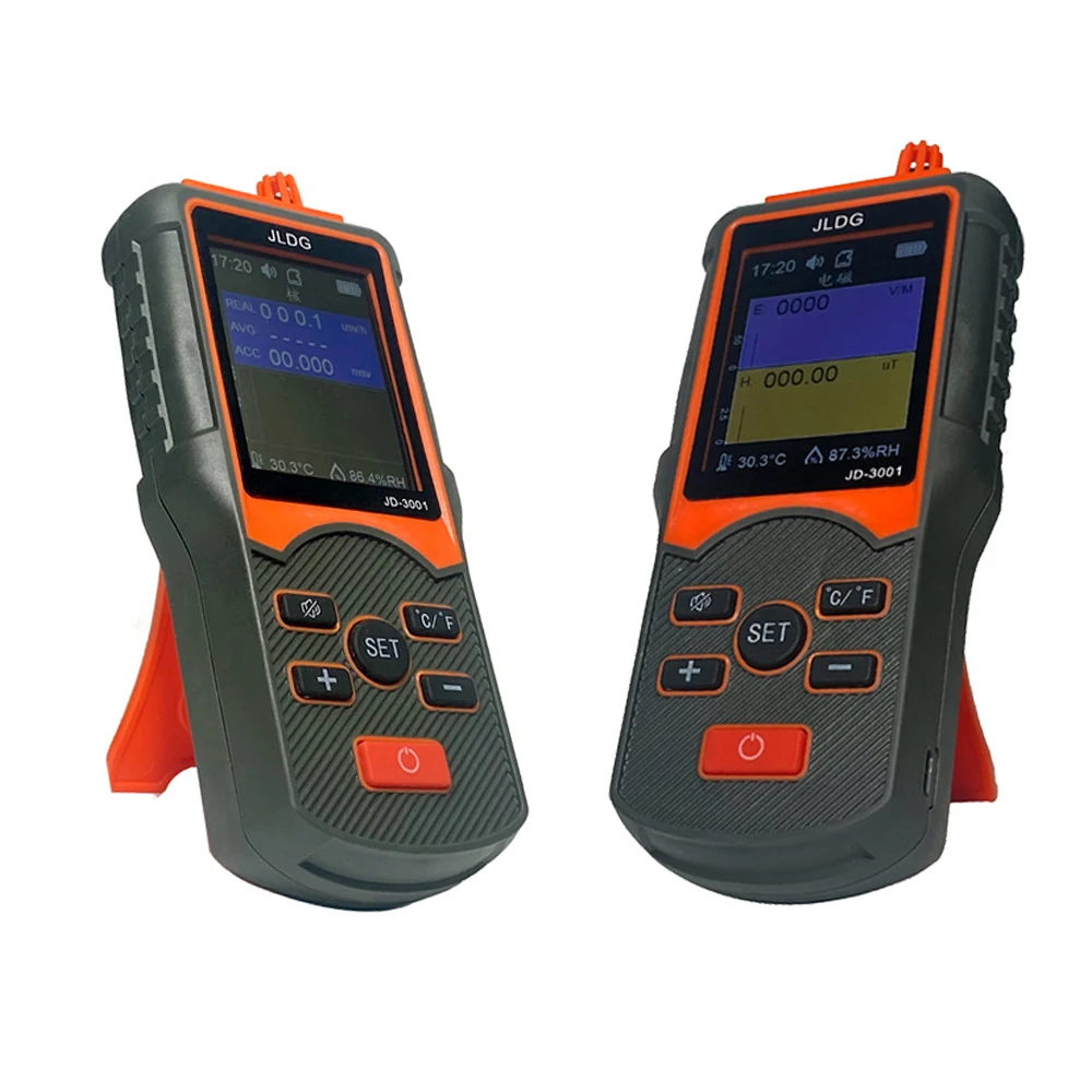 JLDG Geiger Counter Nuclear Radiation Detector Y-ray Beta Gamma Detector Geiger Counter Radioactivity Detector JD-3001