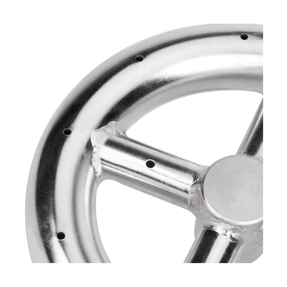 حلقة موقد حفرة النار المستديرة مقاس 6 بوصة للغاز الطبيعي والبروبان حفرة النار الموقد حفرة النار للداخلية والخارجية-ABLM