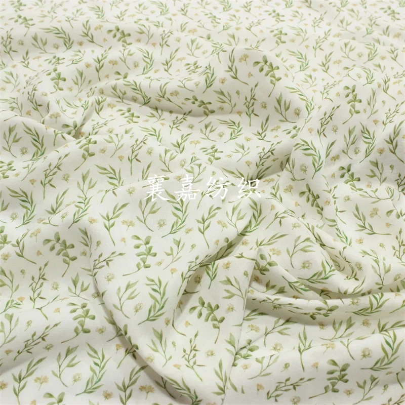150x50cm Soft Bamboo Fiber Double-Layer Gauze Fabric Small Floral Digital Print for Baby Clothing Pajamas Bedding Cloth view 5