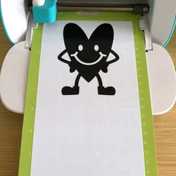 Fogli di vinile adesivo permanente per Cricut Joy/Cricut Joy Xtra/Cricut Maker 3/Maker/Explore 3 macchine, facile da tagliare ed erba