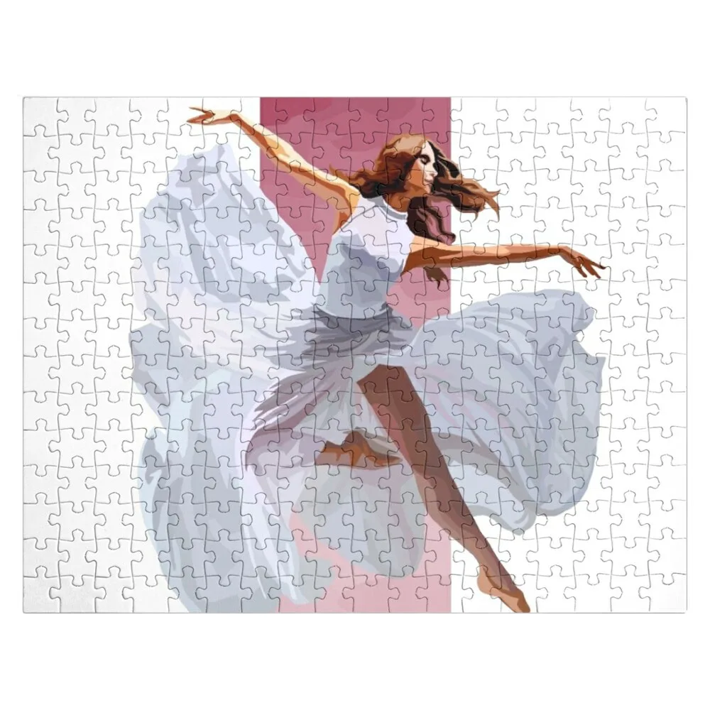 ballet dancer Jigsaw Puzzle Children Customs With Photo Wooden Adults Wood Adults Puzzle