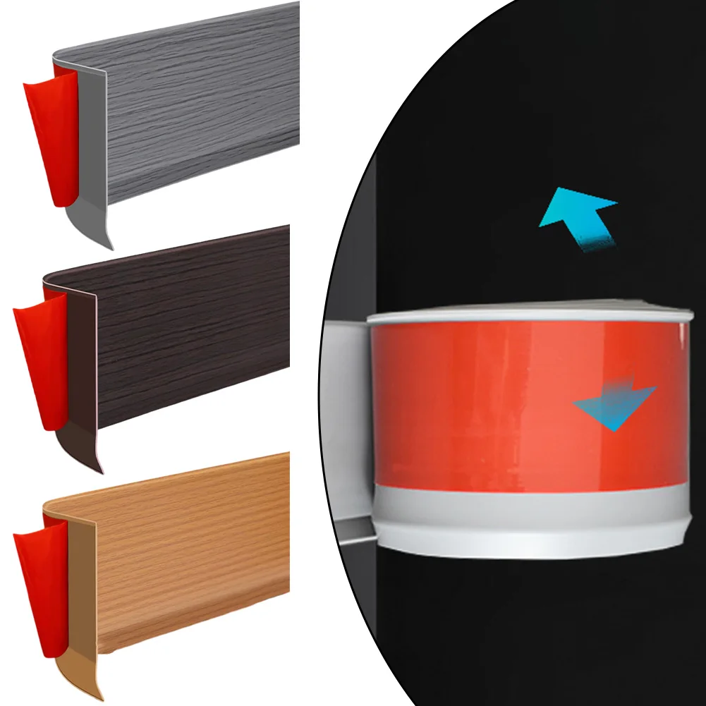 

Plastic Skirting Waterproof Skirting Home Improvement Economical Material For Indoor Use High-performance Skirting 3 Meters*10cm