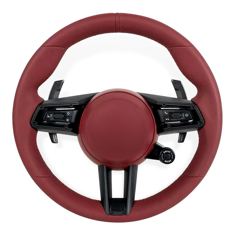 

Steering Wheel Fit For Porsche Panamera Macan Cayenne Cayman 991 992 718 911 918 981 987 958 970 GT2 GT3 GT4 RS Car Accessories