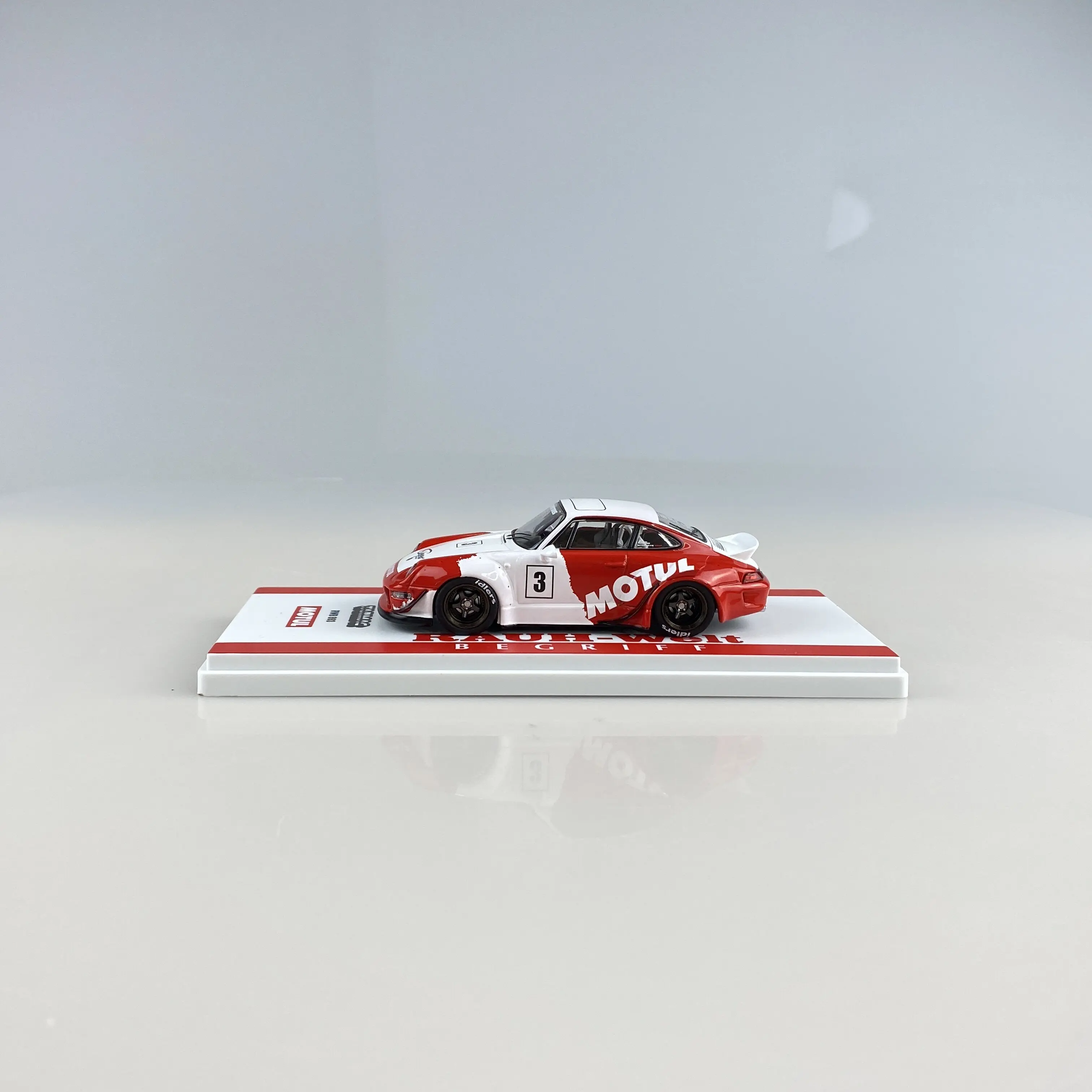 Diecast Tarmac Works 1:43 Ölçekli Porsche RWB 993 Motul Alaşım