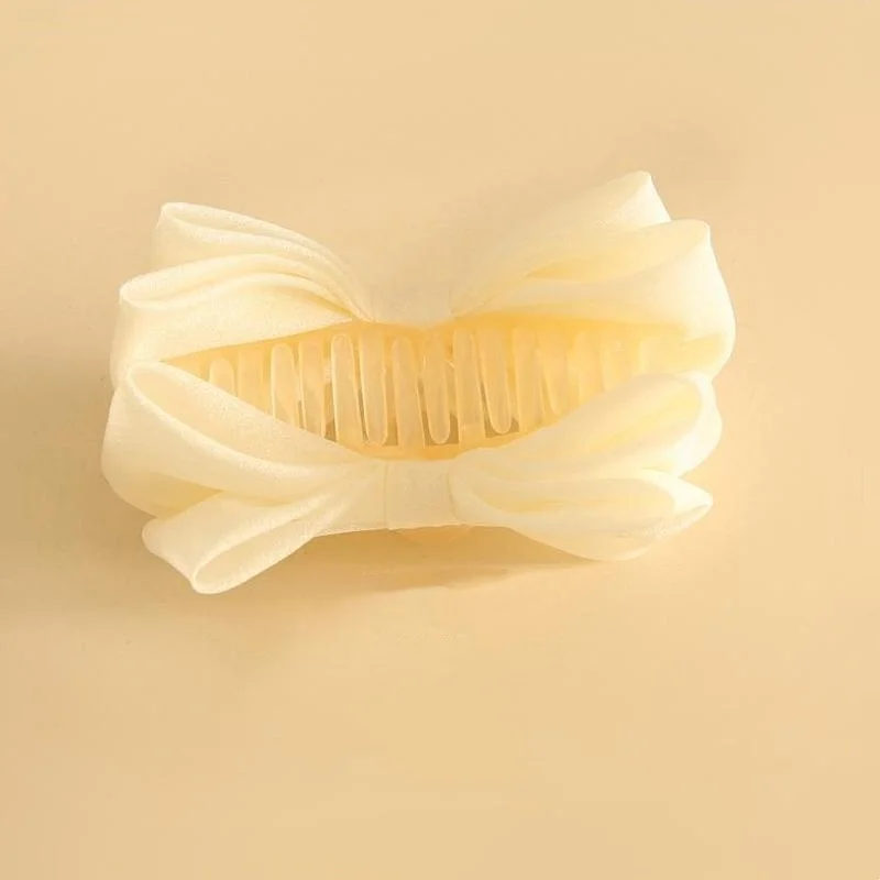 

Pink Non-slip Shark Hair Clips Bow Hair Clips Cute Women's Bow Hair Clips