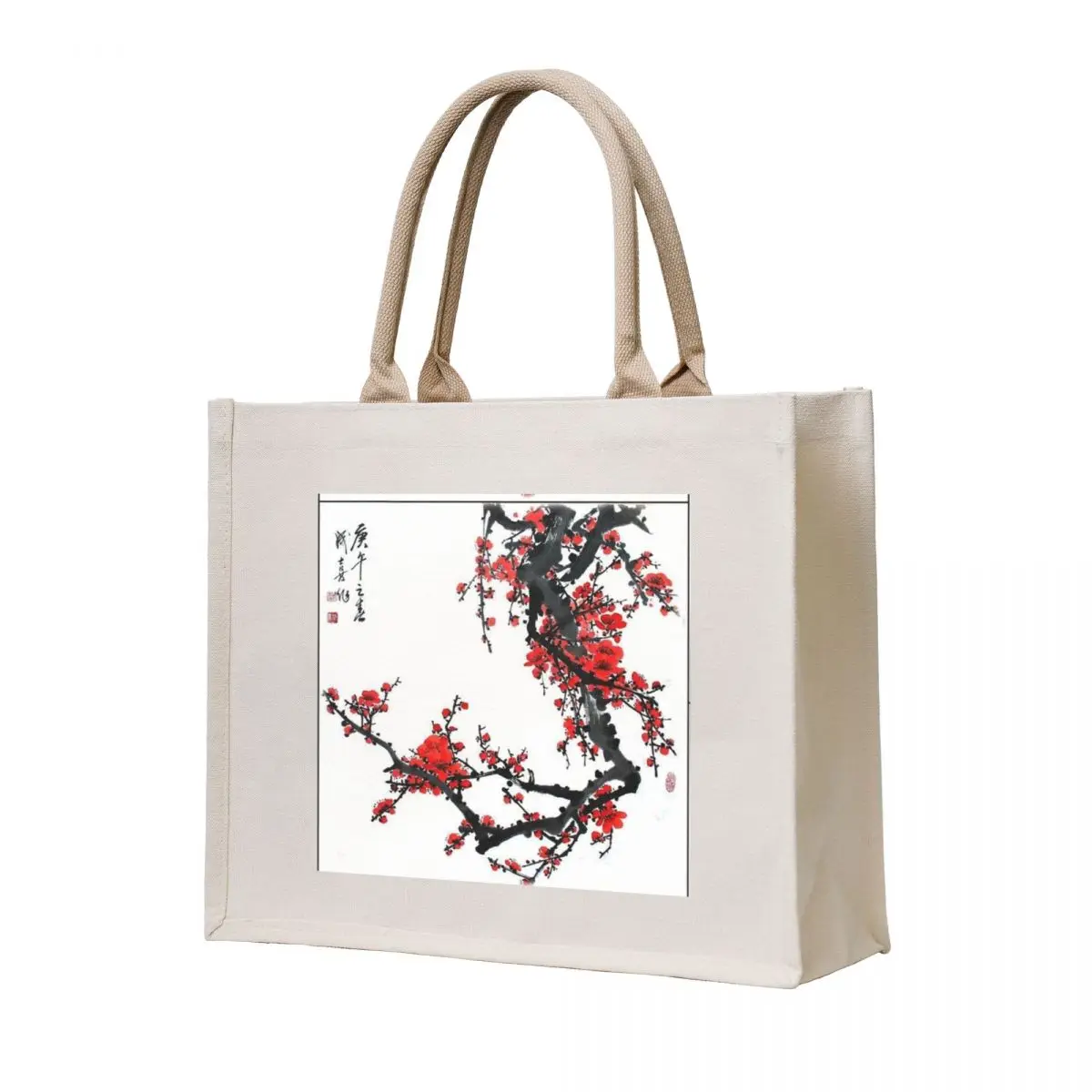 

Cherry Blossom Japanese Tote Bag Women bags tote bag men's handbag Shopper handbag