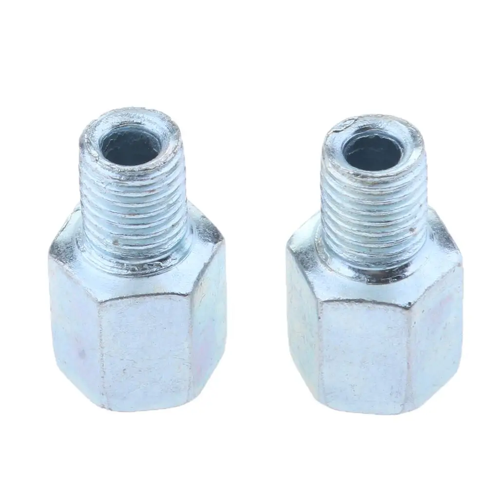 

1 пара зеркал заднего вида для мотоцикла, 10 мм, обратный до 10 мм, винт с резьбой для универсальных моделей мотоциклов Cruiser Chopper и т. д.