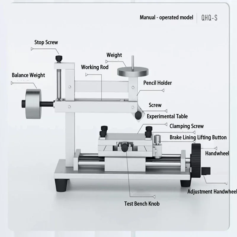 Portable Pencil Hardness Tester Professional Durometer Metal Scratch Hardness Tester Painting Thickness Testers Measuring Device