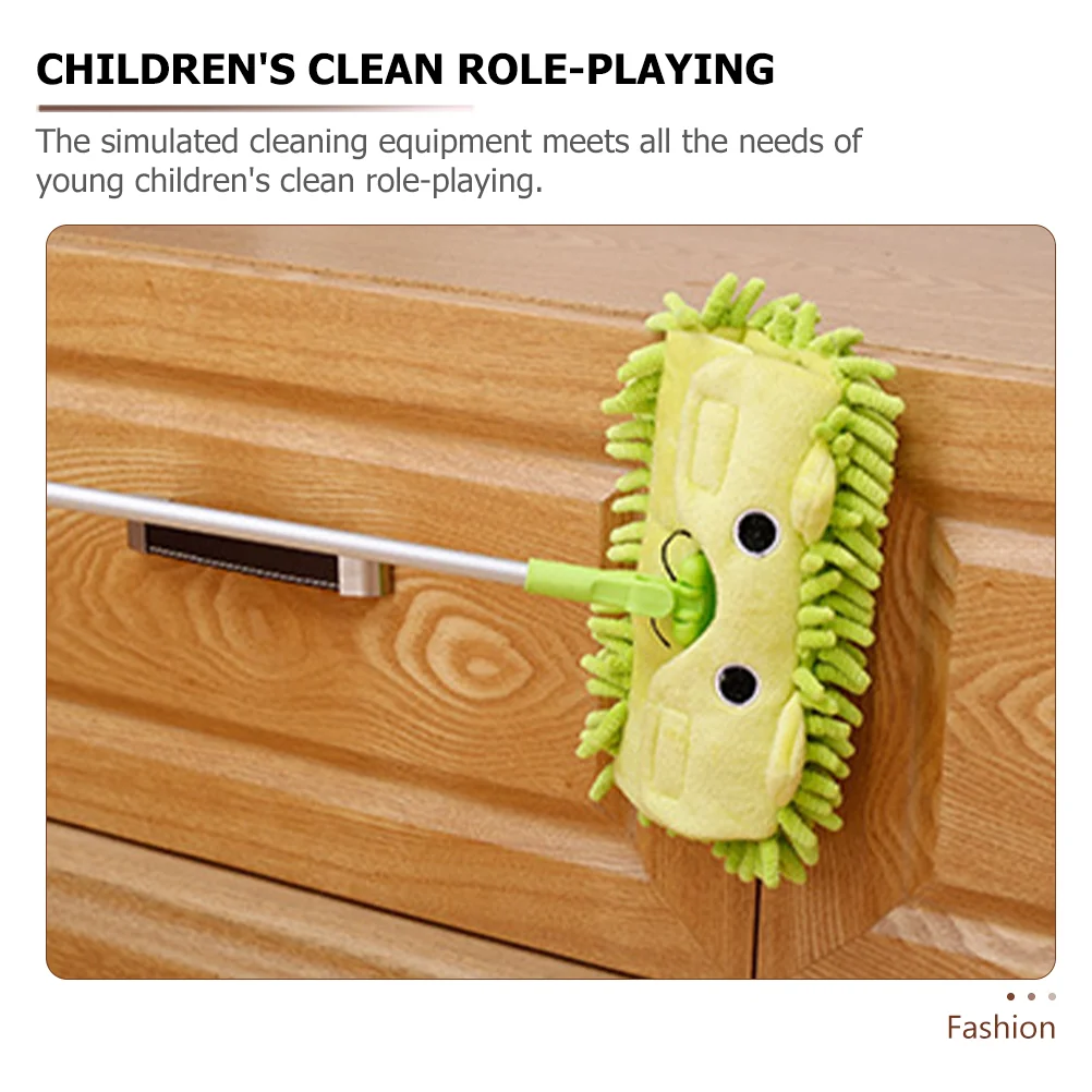 Children's Mop Plastic Toy Kids Housekeeping Household Simulation Cleaning Tools Toddler Plaything Sweeping for Children’s Toys