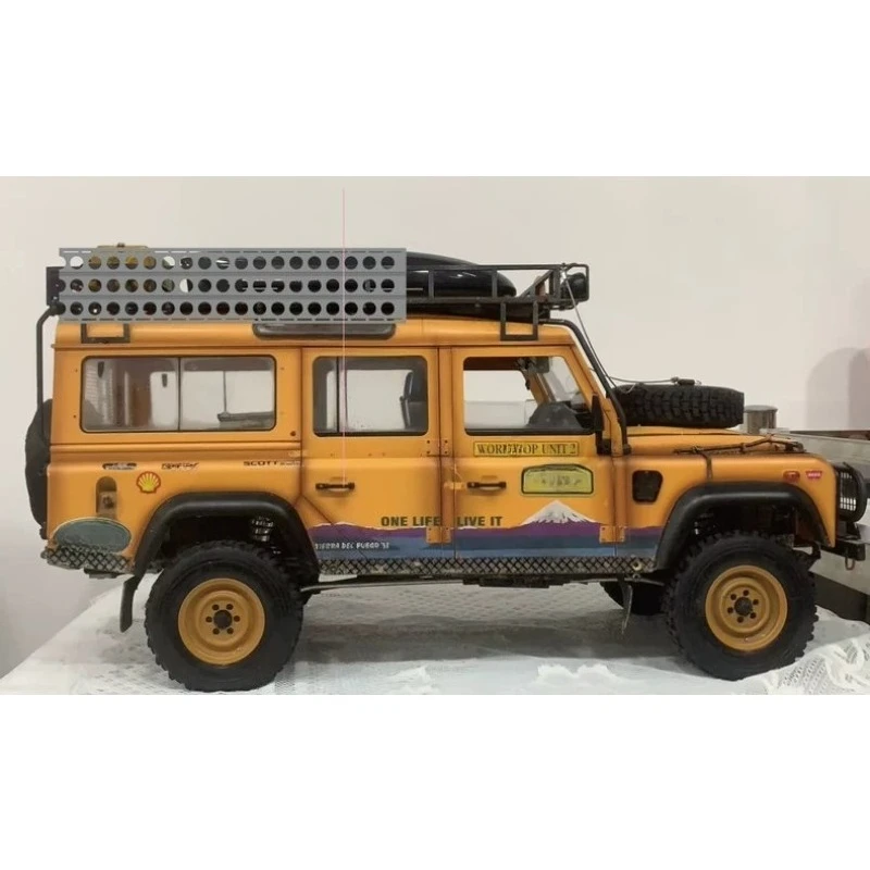 For FMS FCX10 1/10 RC Crawler Scale Traction Boards & Recovery Boards, Resin 3D Printed Decorative Accessory for Land Rover