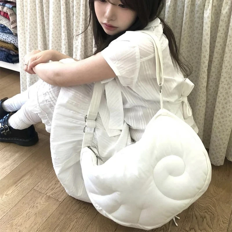 

Y2k Cute Angel Wings Shoulderbag Women Casual Fashion Streetwear All Match Shoulder Bag Korean Fashion Large Handbags Crossbody