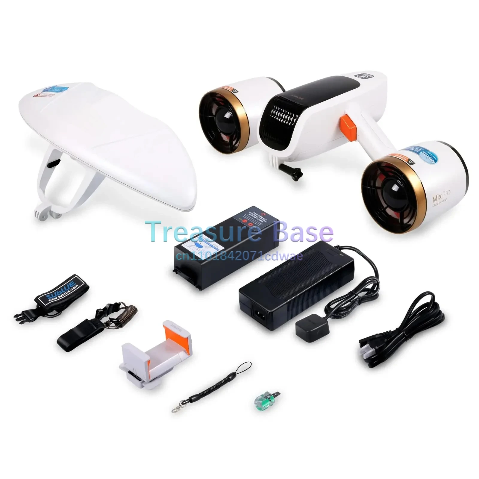 600W underwater scooter dual motor action camera compatible with children/adults diving