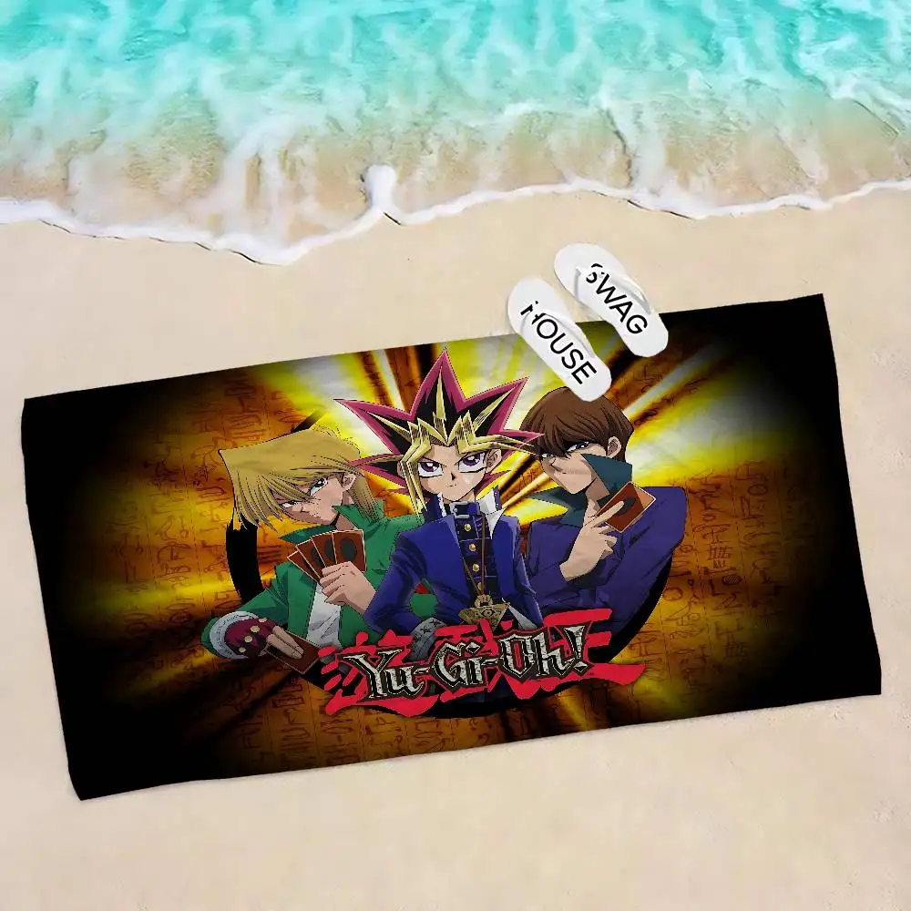 Japanese Manga T-Yu-Gi-Oh Microfiber Beach Towel Absorbent Quick Dry Soft Yoga Swimming Resort Mountain Climbing Towel