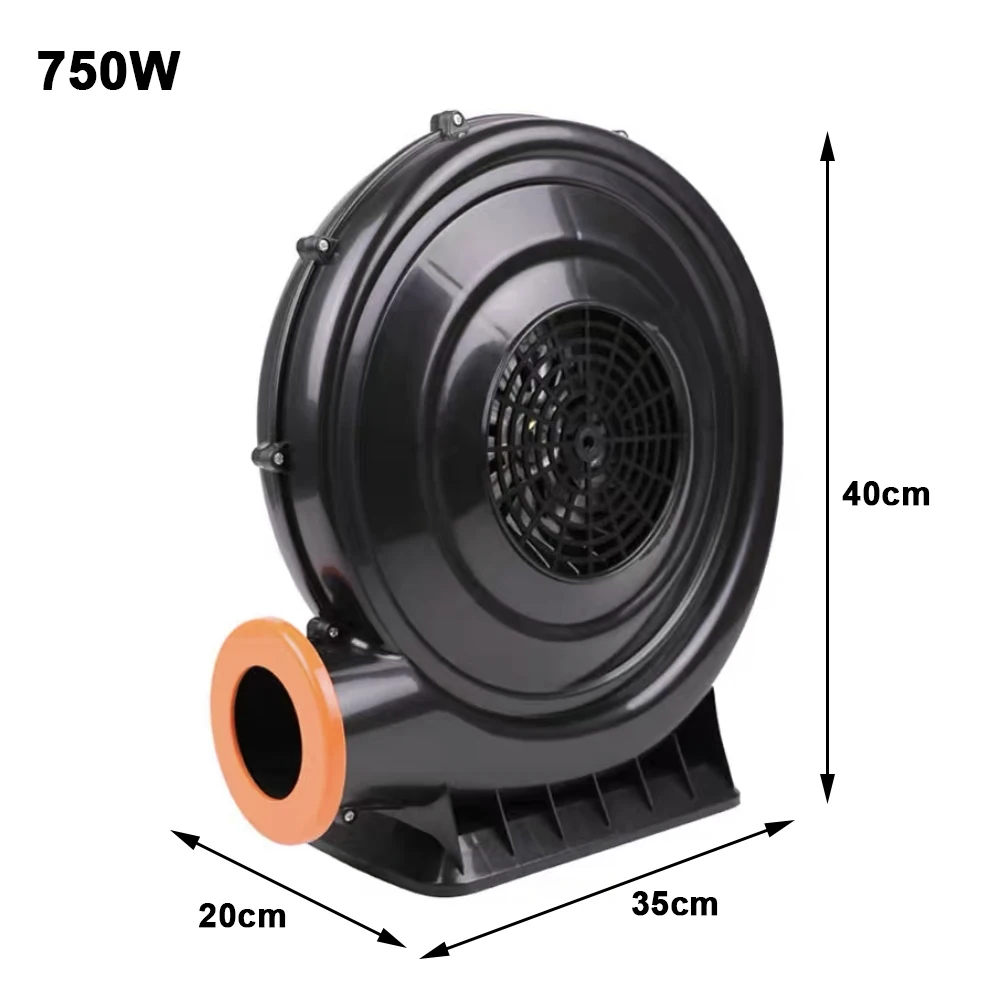 250W 370W 550W 610W 750W Brushless Air Blower Centrifugal Fan Turbo Blower For Inflatable Bounces House Bouncy Castle Barbecue